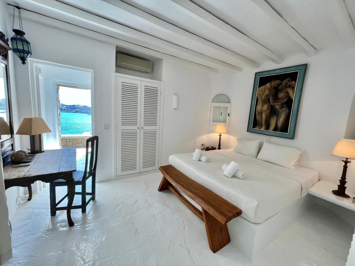 Beachfront Mykonos Guest House Ornos  Exteriér fotografie