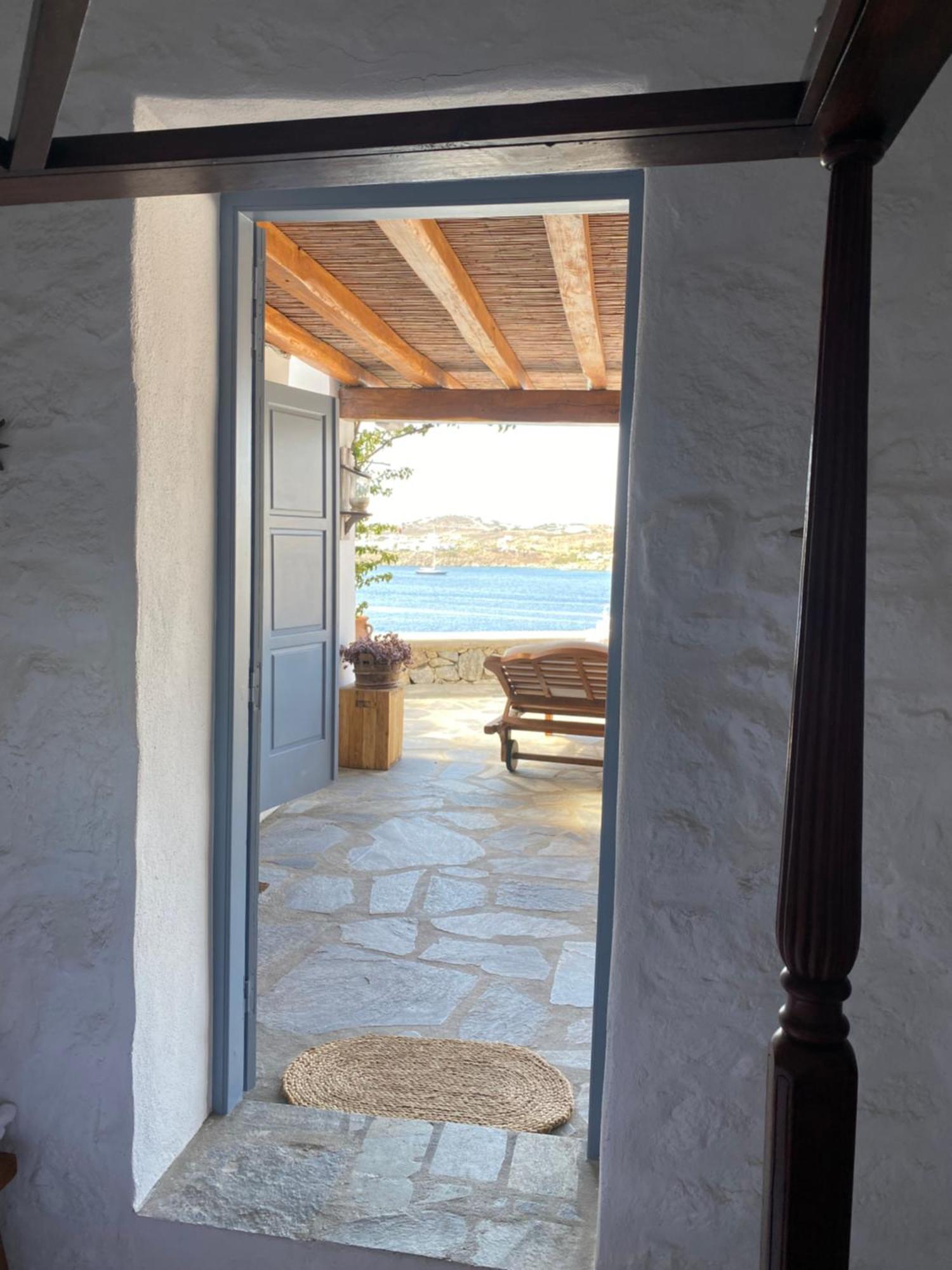 Beachfront Mykonos Guest House Ornos  Pokoj fotografie