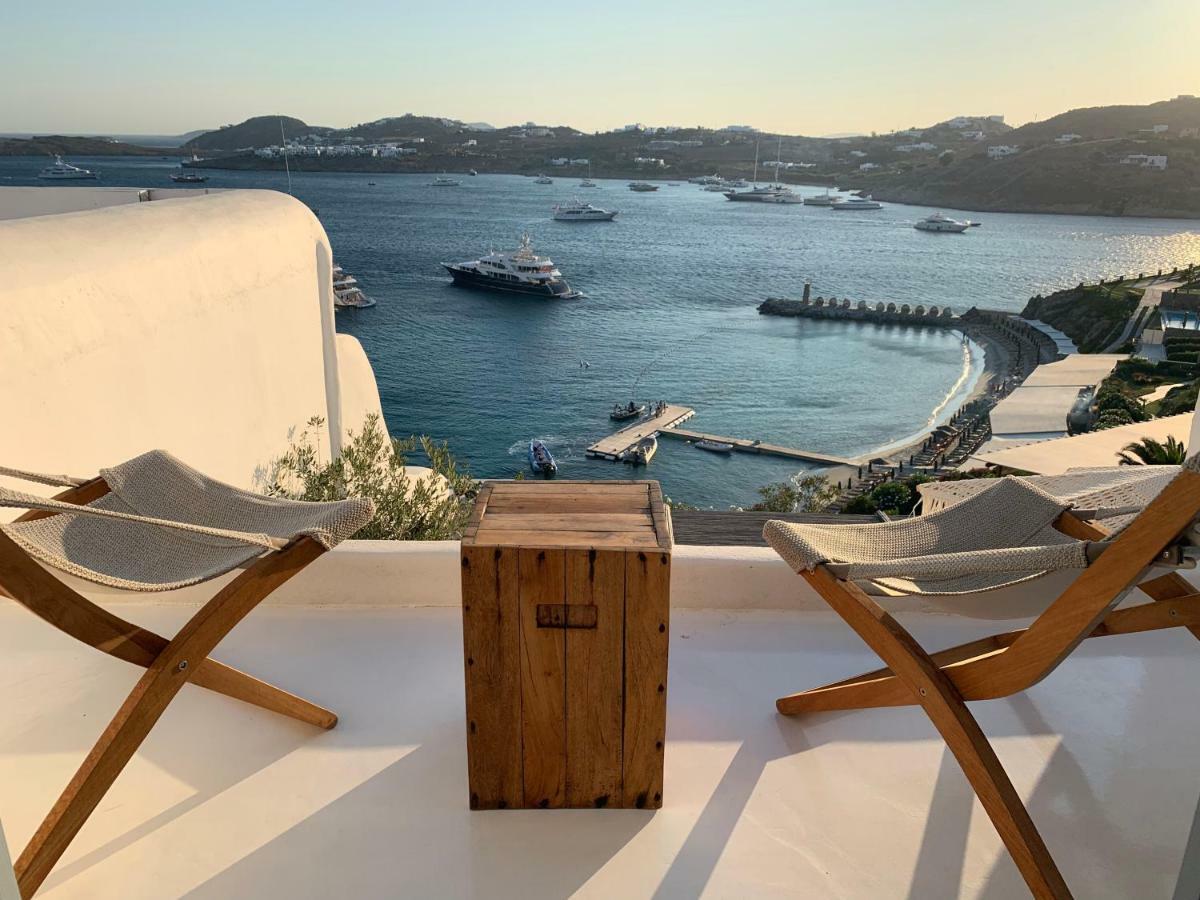 Beachfront Mykonos Guest House Ornos  Pokoj fotografie